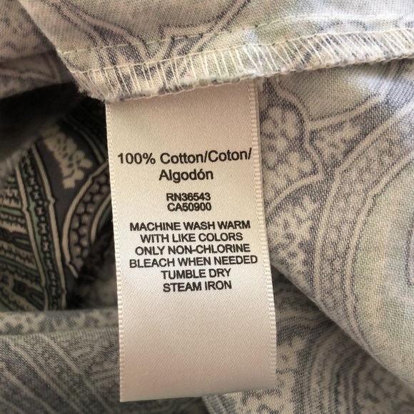 Van Heusen Studio Paisley‎ Shirt - Picture 7 of 7